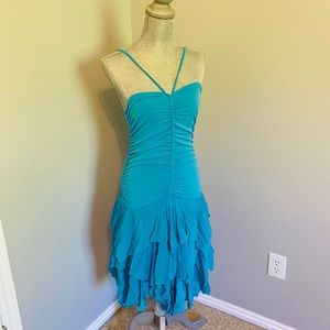 Turquoise blue MODA dress